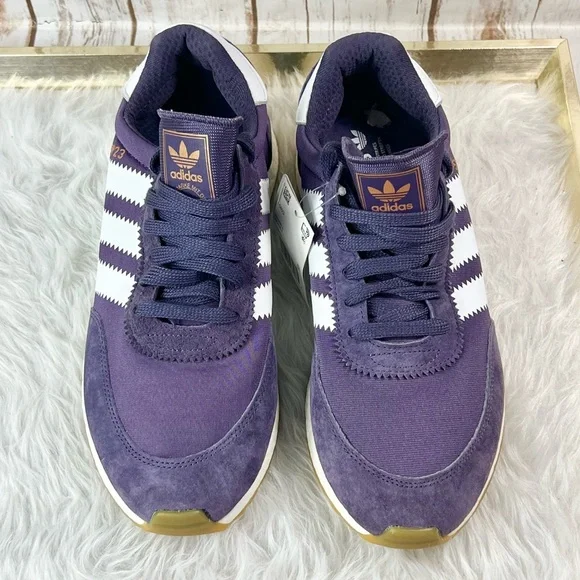 New Adidas Originals I-5923 Trace Purple Sneakers - Picture 3 of 11